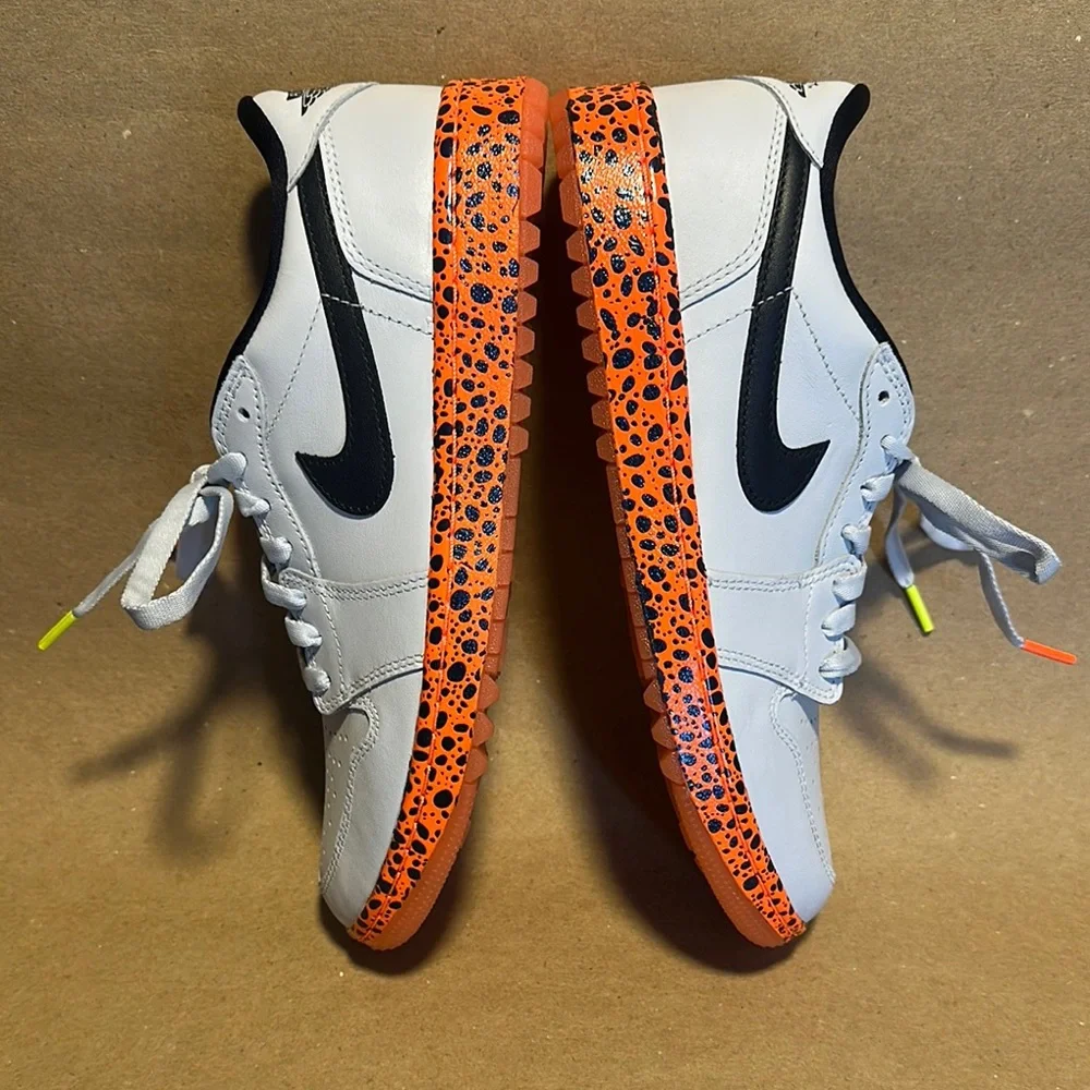 Nike Air Jordan 1 Retro Low Golf Shoes Olympics Safari - Picture 5 of 8